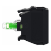 Imagem de Bloco luminoso Harmony XB4 Harmony XB5 branco intermitente para cabeca LED universal de 22mm terminais de aperto de parafuso 24V