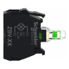 Imagem de Bloco luminoso Harmony XB4 Harmony XB5 branco intermitente para cabeca LED universal de 22mm terminais de aperto de parafuso 24V