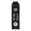 Imagem de Bloco luminoso Harmony XB4 Harmony XB5 branco intermitente para cabeca LED universal de 22mm terminais de aperto de parafuso 24V