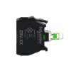 Imagem de Bloco luminoso Harmony XB4 Harmony XB5 branco intermitente para cabeca LED universal de 22mm terminais de aperto de parafuso 240V