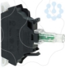 Imagem de Bloco luminoso Harmony XB4 Harmony XB5 branco para cabeca 22mm LED universal terminais de mola 110...120V