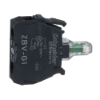 Imagem de Bloco luminoso Harmony XB4 Harmony XB5 branco para cabeca 22mm LED universal terminais de aperto de parafuso 110...120V AC