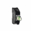 Imagem de Bloco luminoso Harmony XB4 Harmony XB5 branco para cabeca 22mm LED universal terminais de aperto de parafuso 110...120V AC