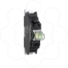 Imagem de Bloco luminoso Harmony XB4 Harmony XB5 branco para cabeca 22mm LED universal terminais de mola 110...120V