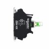 Imagem de Bloco luminoso Harmony XB4 Harmony XB5 branco para cabeca 22mm LED universal terminais de mola 110...120V