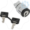 Imagem de Cabeca  interruptor selector- o 22 - 2 posicoes- ronis 458a - qualquer posicao