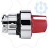 Imagem de Cabeca de interruptor selector iluminada - 2 posicoes - o 22 - vermelha