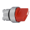 Imagem de Cabeca de interruptor selector iluminada - 2 posicoes - o 22 - vermelha