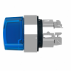 Imagem de Cabeca de interruptor selector iluminada - 2 posicoes - o 22 - azul