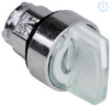 Imagem de Cabeca de interruptor selector iluminada - 3 posicoes - o 22 - branca