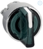 Imagem de Cabeca de interruptor selector iluminada - 3 posicoes - o 22 - verde