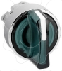 Imagem de Cabeca de interruptor selector iluminada - 3 posicoes - o 22 - verde