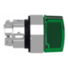 Imagem de Cabeca de interruptor selector iluminada - 3 posicoes - o 22 - verde