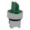 Imagem de Cabeca de interruptor selector iluminada - 3 posicoes - o 22 - verde