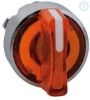 Imagem de Cabeca de interruptor selector iluminada - 3 posicoes - o 22 - amarela