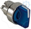Imagem de Cabeca de interruptor selector iluminada - 3 posicoes - o 22 - azul