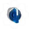 Imagem de Cabeca de interruptor selector iluminada - 3 posicoes - o 22 - azul