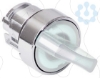 Imagem de Cabeca de interruptor selector iluminada - 2 posicoes - o 22 - branca