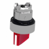 Imagem de Cabeca de interruptor selector iluminada - 2 posicoes - o 22 - vermelha