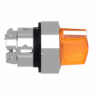 Imagem de Cabeca de interruptor selector iluminada - 2 posicoes - o 22 - amarela