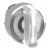 Imagem de Cabeca de interruptor selector iluminada - 3 posicoes - o 22 - branca