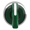 Imagem de Cabeca de interruptor selector iluminada - 3 posicoes - o 22 - verde