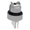 Imagem de Cabeca de interruptor selector iluminada - 3 posicoes - o 22 - branca