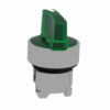 Imagem de Cabeca de interruptor selector iluminada - 3 posicoes - o 22 - verde