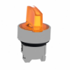Imagem de Cabeca de interruptor selector iluminada - 3 posicoes - o 22 - amarela