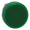 Imagem de Cabeca sinalizadora - o 22 - redonda - lente simples verde