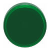 Imagem de Cabeca sinalizadora - o 22 - redonda - lente simples verde