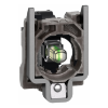 Imagem de Montagem completa do corpo/bloco luminoso Harmony XB4 branco LED universal corpo/colar de fixacao 110...120V
