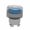 Imagem de Cabeca de botao de pressao iluminada - o 22 - azul - com calco