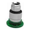 Imagem de Cabeca de botao de pressao iluminada o 40 - empurrar-puxar - o 22 - verde