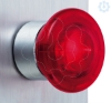 Imagem de Cabeca de botao de pressao iluminada o 40 - empurrar-puxar - o 22 - vermelha