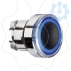 Imagem de Cabeca de botao de pressao iluminada - o 22 - azul
