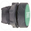 Imagem de Cabeca botao capsula verde a face para aro de fixacao plastico "start"