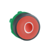 Imagem de Cabeca botao capsula vermelha a face para aro de fixacao plastico "o"