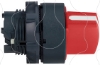 Imagem de Cabeca de interruptor selector - 2 posicoes - o 22 - vermelha