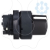Imagem de Cabeca de interruptor selector - 3 posicoes - o 22 - preta
