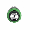Imagem de Cabeca de interruptor selector - 3 posicoes - o 22 - preta