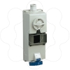 Imagem de Isoblock interlocked socket - 16 A - 2P + E - 200...250 V AC - IP65 - wall