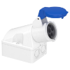 Imagem de PratiKa industrial socket - 16 A - 2P + E - 200...250 V AC - IP44