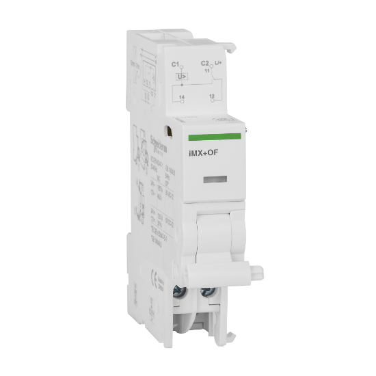 Imagem de Acti9 - Disparo por emissao de corrente com contacto OF - iMX+OF  - 12...24V AC