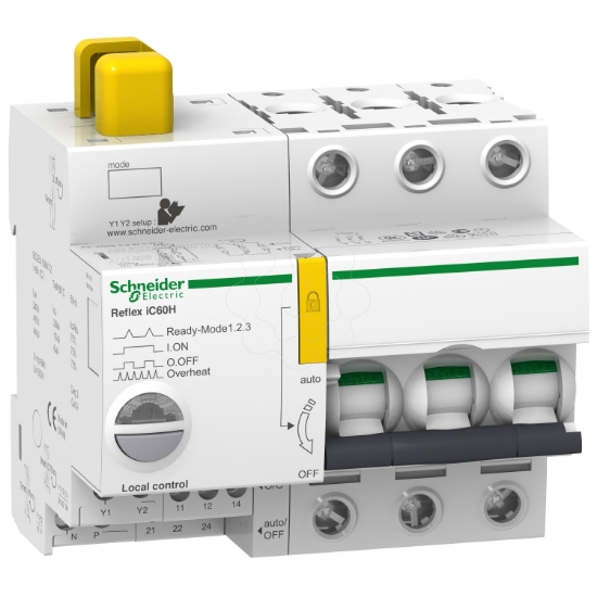 Imagem de CONTATOR REFLEX ACTI9 IC60H 25A 3P CURVA C 440VCA