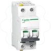 Imagem de Miniature circuit breaker Acti9 iC60H 2P 6 A C curve 10000 A IEC 60898 1 15 kA IEC 60947 2