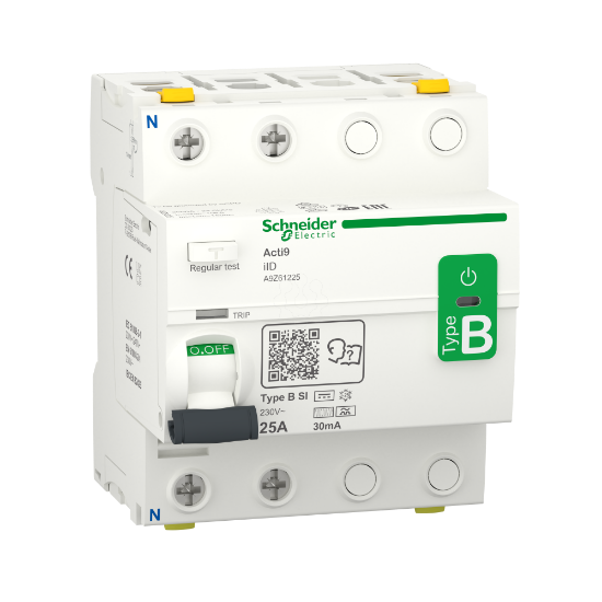 Imagem de Acti9 iID - Interruptor diferencial - 2P - 25A - 30mA - Classe B-SI