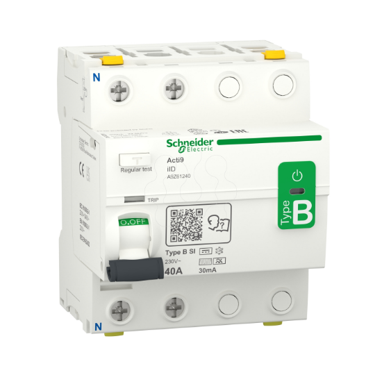Imagem de Acti9 iID - Interruptor diferencial - 2P - 40A - 30mA - Classe B-SI