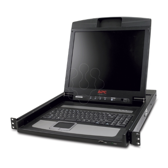 Imagem de Consola LCD de Bastidor de 17" da APC - Frances