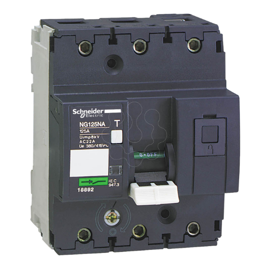 Imagem de interruptor NG125NA 3P 125A
